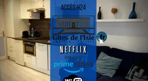 Gîtes de l'isle Château-Thierry - WiFi Fibre - Netflix, Disney, Amazon - Séjours Pro - Image 3