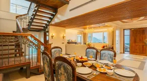 ELIVAAS privé The Royce Daisy Ultra-Luxe 4 BHK Villa with Pvt Heated Pool, Jacuzzi, Steam Room & Hill Views - Image 5