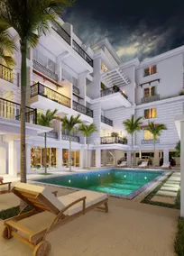 Casa De Solares- New 2BHK Apartment with Pool Candolim - Image 2