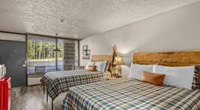Stonegate Lodge 2 Queen Beds WIFI Roku TV Salt Water Pool Room #106 - Image 2