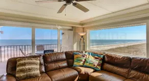 2 Bed/2 Bath Oceanfront South facing condo sleeps 6. Beachfront balcony & pool. - Image 2