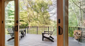 Modern A-Frame Cabin with Loft, Firepit and Grill - Image 5