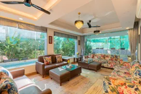 Sapphire Sands by StayVista with Pvt Pool, 4 Jacuzzi at Siolim, Goa - Image 2