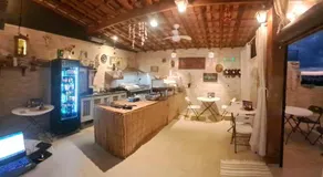 Pousada Mirante da Serra Fonte Sônia-Valinhos Economize temos Cantinho do Lanche Equipado, Cardápio com bebidas e Lanches - Image 3