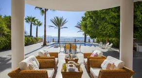 Meneou Beachfront Villa Sunset - Image 3