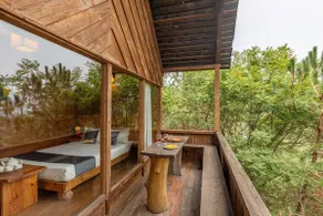 Alaya Stays Cottage with Tree House - Suro Woodbine Chalet - Image 3