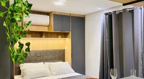 Studio 152 novo, completo com ar condicionado e muito bem decorado - centro - Image 2