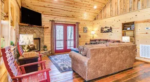 Hot Tub + Fire Pit: Dog-Friendly Cabin in Murphy! - Image 2