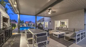 Sunset Swim, Luxury Vegas Villa with Pool, Hot Tub - Image 5