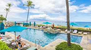 Whaler Ocean View Studio Kaanapali Beach Steps to Beach Complimentary Car with 6 Nights WH1-1218 by KBM - Image 2