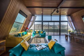 SaffronStays A Vantage, Panchgani - A Pyramid Shaped Unique Luxury Villa With Infinity Valley Views - Image 3