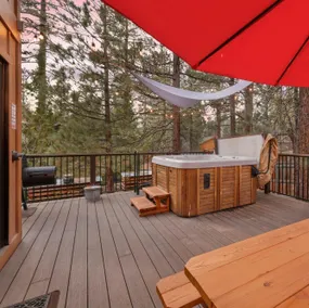 Charmant chalet adapté aux familles avec terrasse, jacuzzi et barbecue | Vue lac | Avec animaux bienvenus - Image 3