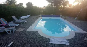 Chambre studio cuisine indépendant 2 pers piscine proche Thermes des Fumades - Image 3