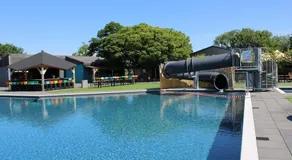 Ferienhaus LuxChalet #VAJU Lathum# am See, Strand, Pool, Nationalpark - Image 4