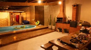 Casa Climatizada com Piscina e Área de Churrasco 400B - Image 3