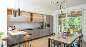 Appartement avec barbecue, terrasse et piscine | Vue montagne - Image 3