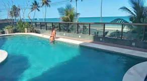 Flat em Hotel de Luxo beira mar da grife Ritz suítes com vista ampla para todo o mar da cruz das almas, jatiúca e ponta verde, com toda estrutura de um hotel lindo e arrojado, academia, piscina e muito mais, venha viver essa experiência incrível! - Image 3