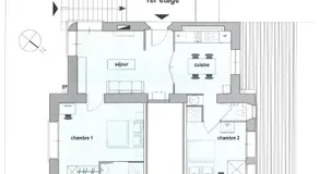 Appartement Les Acanthes 2ch Poitiers centre - Image 4