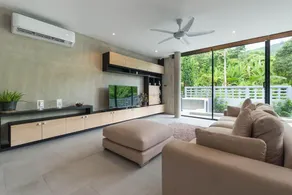 Luxury 3 Bedroom Pool Villa Angle - Image 2