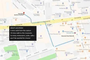 Vacker lägenhet med två sovrum i Kensington - Image 1