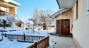 Chambre privée avec terrasse, piscine et jardin | Vue jardin - Image 4
