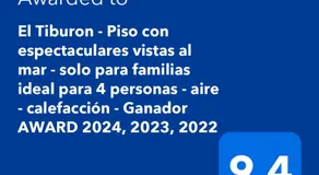 El Tiburon - Piso con espectaculares vistas al mar - solo para familias ideal para 4 personas - aire - calefacción - Ganador AWARD 2025, 2024, 2023, 2022 - Image 4