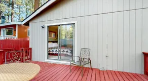 Retro-Modern Tahoe Retreat with Vinyl Record Player Grill Deck Fooseball - Image 5
