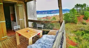Studio 32m2 - dans propriété avec vue imprenable sur le Lac du Salagou - Image 3