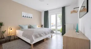 Larooms Merseburg - Apartment NS01 - 2 Zimmer - 4 Betten - Waschmaschine - Parkplatz - Image 2