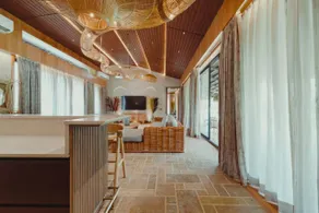 ELIVAAS privé Ananta Bliss Talam Pet-friendly Retreat On 1-Acre of Land With 2-BHK Villa & a Tent, Pool, Gazebo, Garden & a Firepit - Image 2
