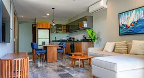 Chic 1BR Private Balcony,Sauna, Gym y Wifi - Image 4