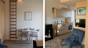 Romantisch huisje met houtkachel & airco op 2,5km van zee - Image 2