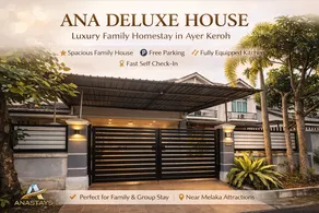 ANA PREMIER HOMESTAY – 4 BEDROOMS @ MITC AYER KEROH MELAKA | Spacious Family Stay - Image 5
