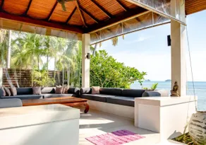 Baan Asan | 5BR Taling Ngam Beachfront Beach Villa - Image 3