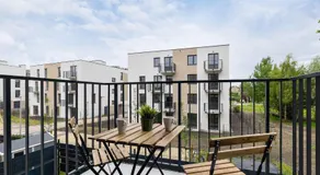 Apartment Gliwice near PreZero Arena with Parking&Balcony by Noclegi Renters - Image 4