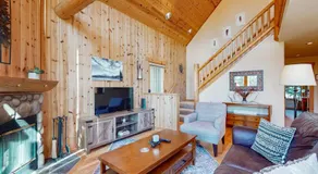 Charming resort home with fireplace deck gas grill and gas stone fireplace - Image 2
