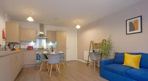 Beautiful Apartment in Central MK with Balcony, Free Parking & Smart TV with Netflix by Yoko Property - Image 2