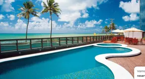 FLAT EM HOTEL FRENTE MAR DE LUXO DA GRIFE RITZ SUITES, FLAT VISTA PRA O MAR DE CRUZ DAS ALMAS, COM 2 CAMAS QUEEN, INFRAESTUTURA COMPLETA, PISCINAS, ACADEMIA, PLAYGROUND, SAUNA, RESTAURANTE, SERVIÇO DE QUARTO E RECEPÇÃO 24 HRS E MUITO mais! - Image 3