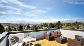 Rooftop Patio with Waterview, Private Garden & Grill 3BR 3BA- Modern Cityscape - Image 3
