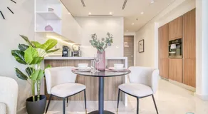 Stylish Studio with Sea Views and Direct Access to the Pool from Balcony, The Anwa By Omniyat, Dubai Maritime City by Deluxe Holiday Homes - Image 4