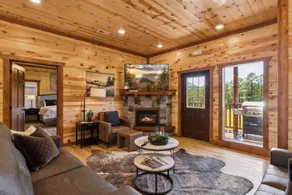 Chalet avec barbecue, piscine et jacuzzi - Image 5