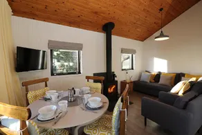 Cosy Modern Nordic Lodge w/ Loch View & Log Burner - Image 3