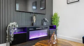 Cozy Flat in Canning Town with Fireplace request parking - Image 3