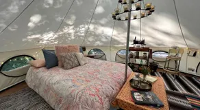 Beautiful Bell Tent Rental near Kansas City for Glamping in Missouri - Image 2