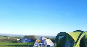 Summit Camping Kit Hill Rd Cornwall Panoramic Views Grass Pitch from 15pn or Bella Bell Tent 75pn - Image 4
