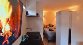 Studio Baarn with patio, airco, pantry, bedroom, bathroom, privacy - Amsterdam, Utrecht - Image 2