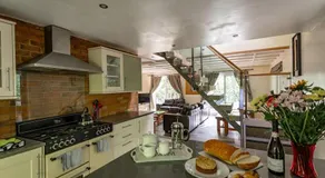 Ellastone, woodland lodge with hot tub for 8 - Image 3