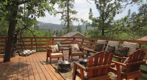 Hillside Hideaway -View of Ski Slope from Charming Deck - Image 4