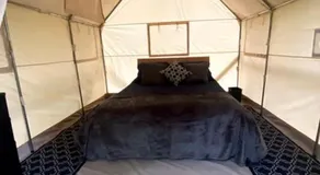 Rustic Safari Tent on a Wonderful Farm Surrounded by Nature for an Amazing Glamping Experience in Ot - Image 2