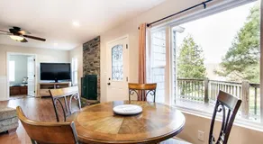 Evergreen Getaway Fire Pit and Wood Fireplace - Image 4